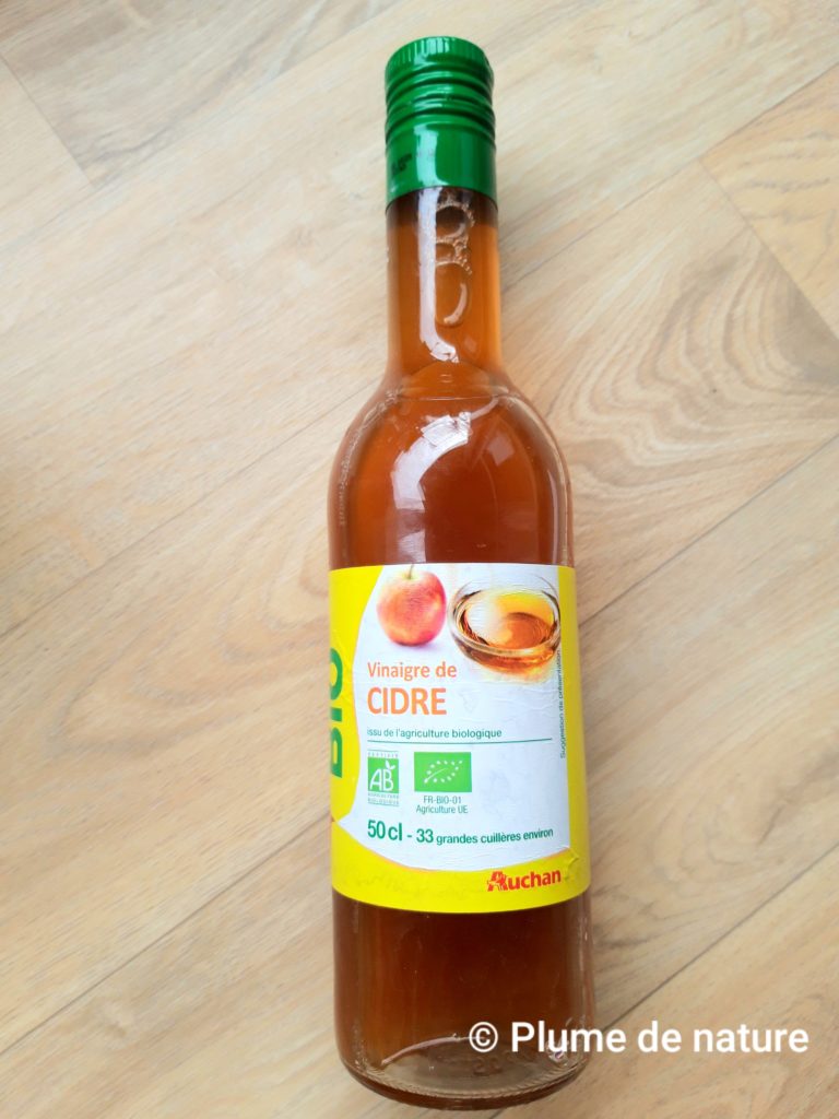 AUCHAN BIO Vinaigre de cidre 50cl pas cher 