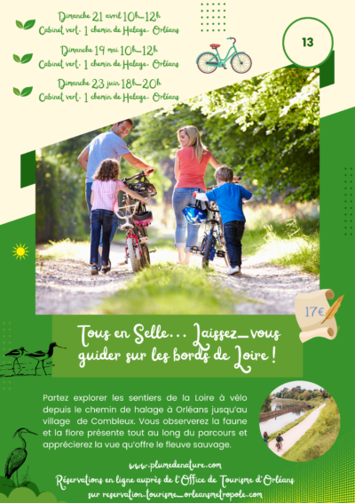 Tous en Selle… Laissez-vous guider sur les bords de Loire !