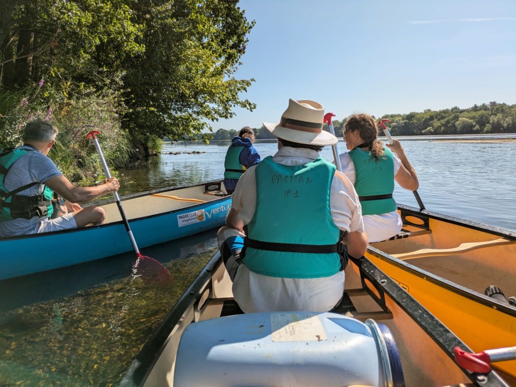 loire sauvage à pied et en canoë depuis st ay jusqu'à meung sur loire