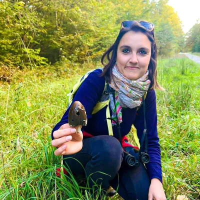 Le Coprin pie : champignon halloweenesque !