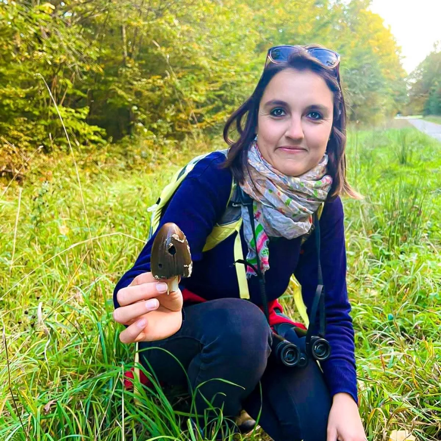 Le Coprin pie : champignon halloweenesque !