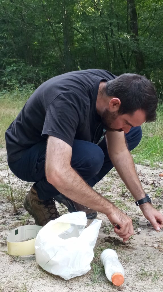 Moulage d'empreinte en Sologne pour cabinet de curiosités